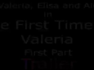 该 第一 时间 的 valeria firs tpart - 袜子 脚 崇拜