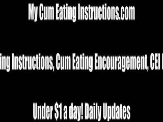 I will Make You Eat Cum until You Love it CEI: Free Porn 4c